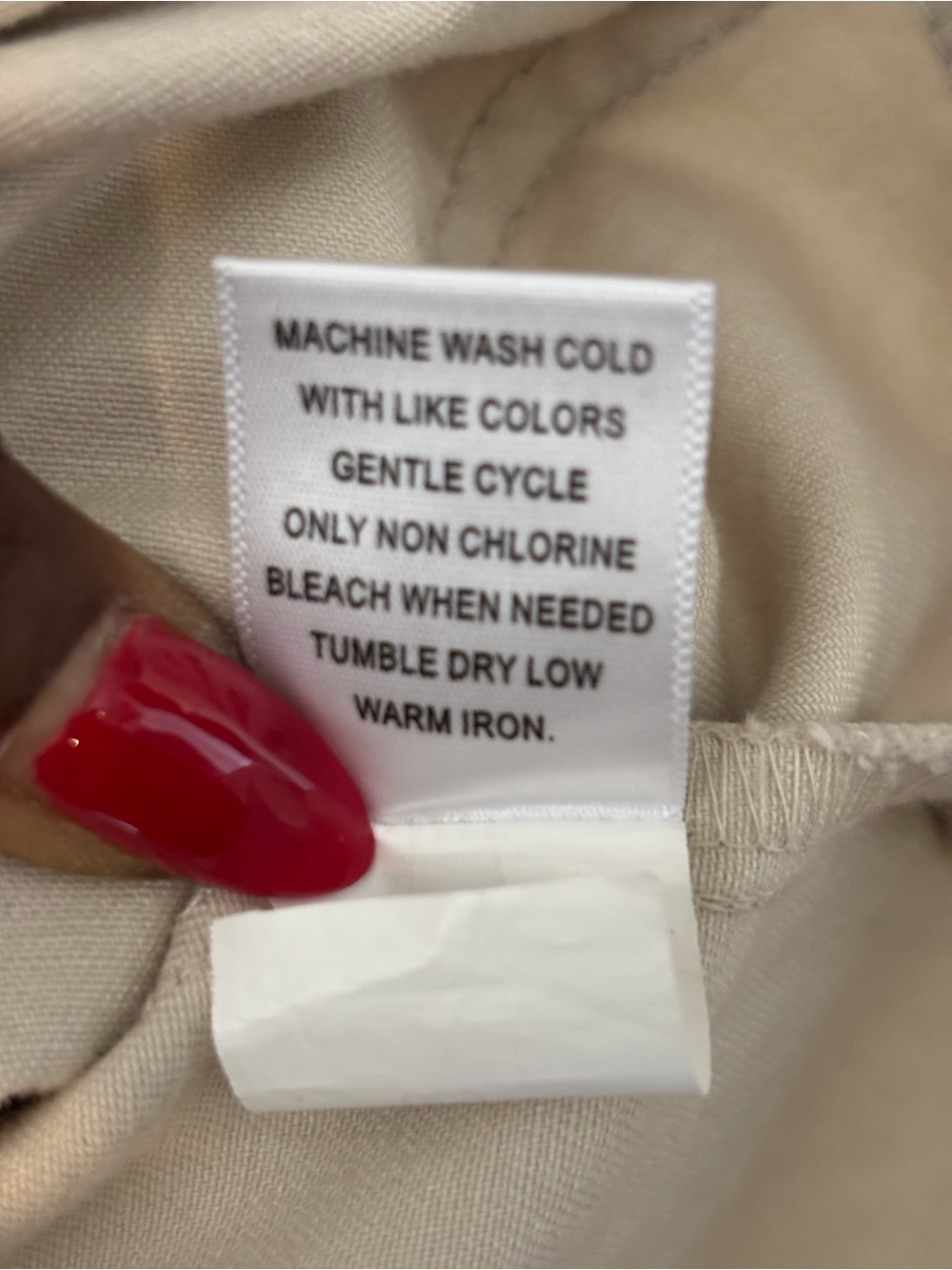 Appleseed's Cream Utility Button-Front Jacket - Picture 11 of 11